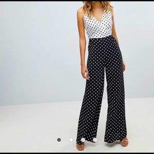 Cute polka dot jumpsuit